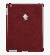 Sherlock Silhouette iPad/iPhone Case - Red iPad Case/Skin