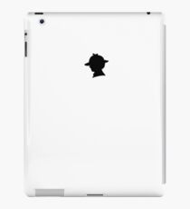 Sherlock Silhouette iPad/iPhone Case - White iPad Case/Skin