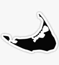 Nantucket Print Sticker