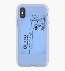 Vinilo o funda para iPhone Ohana significa familia