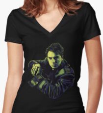 The Companion Women's Fitted V-Neck T-Shirt