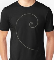 Fibonacci Spiral Unisex T-Shirt