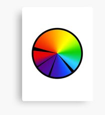 Hydrogen Emission Spectrum Canvas Print