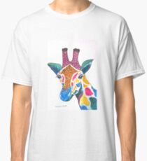 Colourful Giraffe Classic T-Shirt