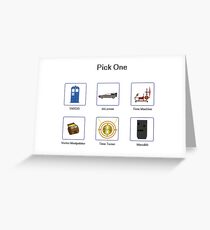 Pick Your Mode Greeting Card