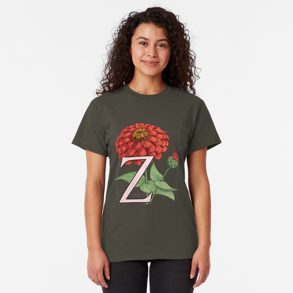 Z is for Zinnia Classic T-Shirt