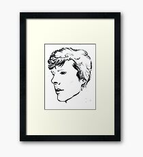 Sherlock Framed Print