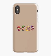 Mario, Luigi, Wario & Waluigi iPhone Case