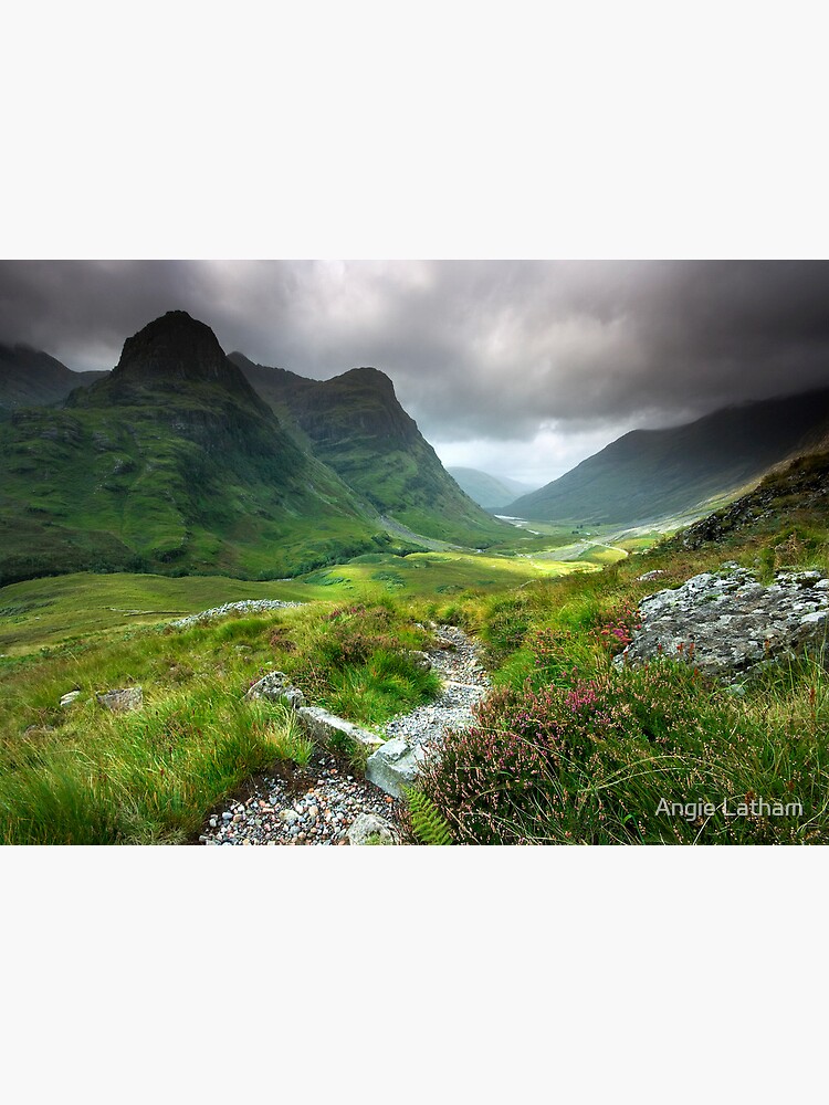 Scotland: Glencoe Valley Summer by AngelaBarnett