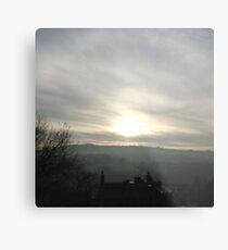 Derbyshire sunset Metal Print