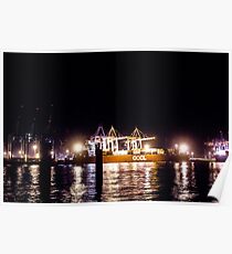Tanker Ship Poster