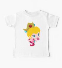 Camiseta para bebés Baby Peach (Brillante)