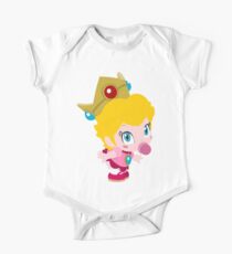 Baby Peach (Bright) One Piece - Short Sleeve