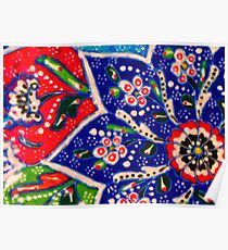 turkish tiles Poster