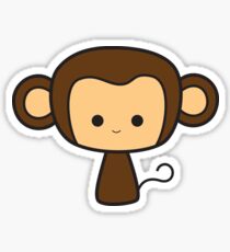 Happy Monkey Sticker