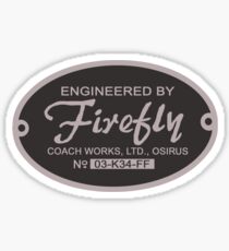 Firefly Coach Works LTD Sticker