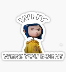 Coraline Wybie Sticker