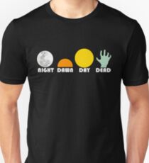Camiseta ajustada La trilogía de muertos 1968-1985, blanco
