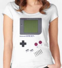 Nintendo GAME BOY Women's Fitted Scoop T-Shirt