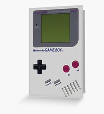 Nintendo GAME BOY Greeting Card