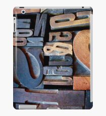 Typesetting - The Number "2" iPad Case/Skin
