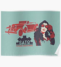 Retro Asami Poster