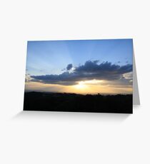 Breaking Light Greeting Card