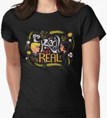 Real Or Not Real Women's Fitted T-Shirt