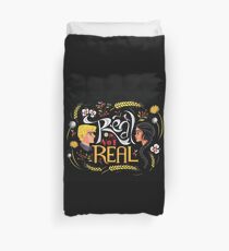 Real Or Not Real Duvet Cover