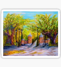 Toomer's Corner Oaks Sticker