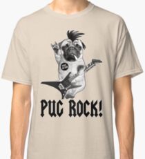 Camiseta clásica PUG ROCK