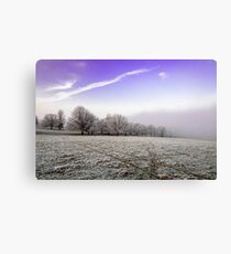 Freezing Fog Canvas Print