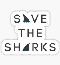 Rette die Haie Sticker