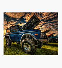 Bronco Rising Photographic Print
