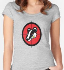 Angry Badger Women's Fitted Scoop T-Shirt