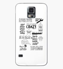 Funda/vinilo para Samsung Galaxy Heroes of Olympus Quotes