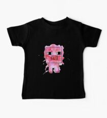 Splatter Pig - Minecraft inspiriert Baby T-Shirt