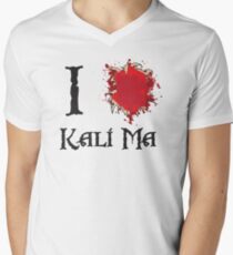 Indiana Jones I love Kali Ma Men's V-Neck T-Shirt