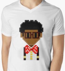 New 8-bit Gizmo Men's V-Neck T-Shirt