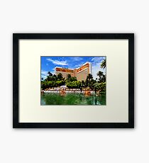 The Mirage Hotel Framed Print