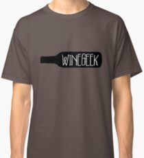 "Winegeek" for Wine Geeks Classic T-Shirt