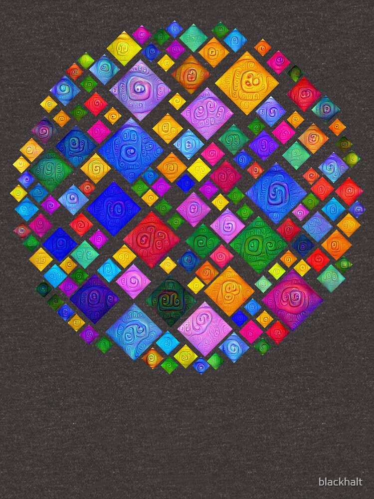 #DeepDream Color Squares Square Visual Areas 5x5K v1448810610 Transparent background by blackhalt
