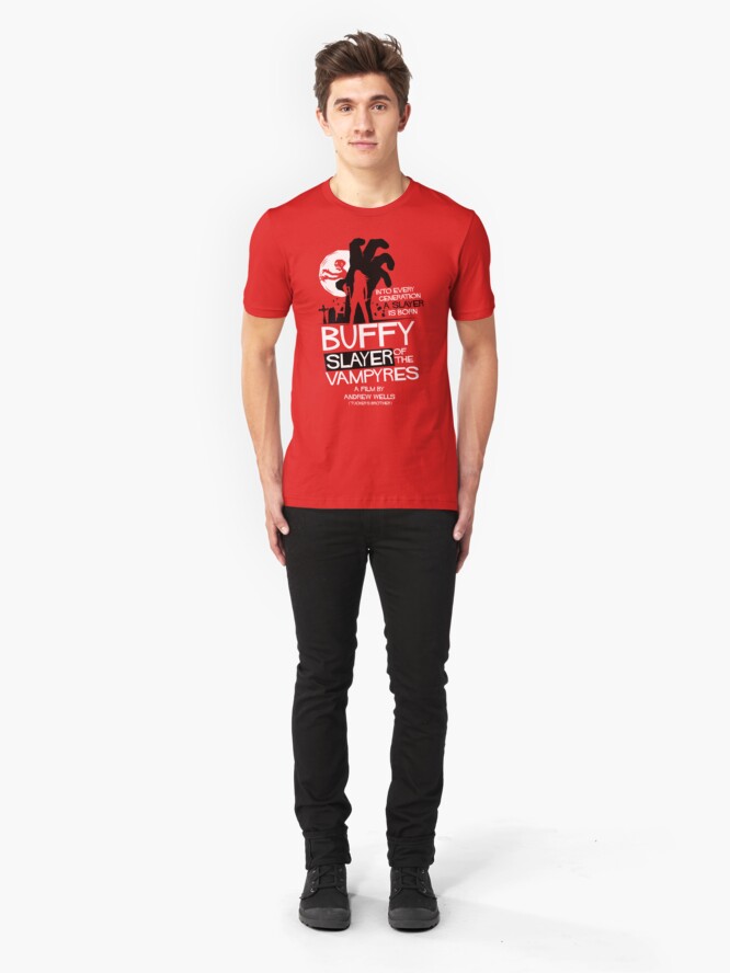 Vista alternativa de Camiseta ajustada Asesino de los Vampiros