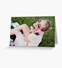 Telephone call Greeting Card