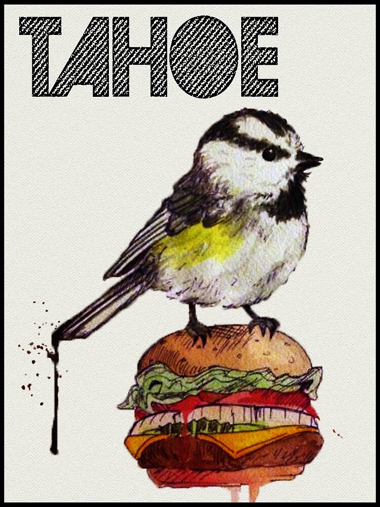 "Cheeseburger Bird" by 525chantel Redbubble