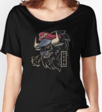 Camiseta ancha para mujer Maestro Bisonte