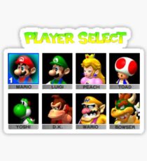 Player Select Sticker