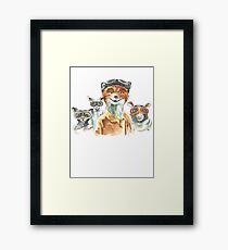 Fantastic Friends Framed Print