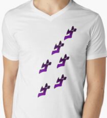 Jojo's Bizarre Adventure Menacing Men's V-Neck T-Shirt
