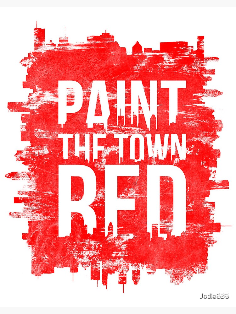 paint the town red fredericksburg va